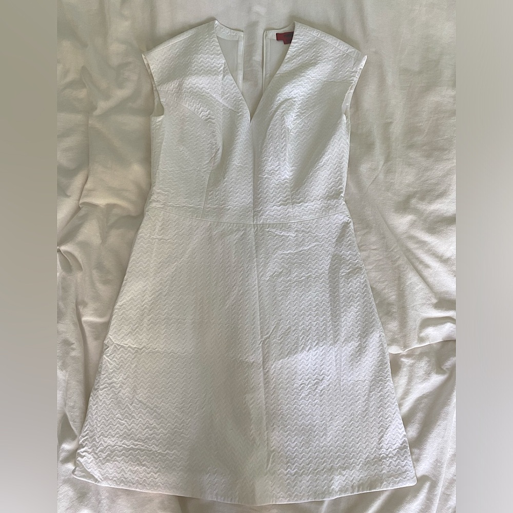 Hugo Boss Sleeveless V-neck Dress